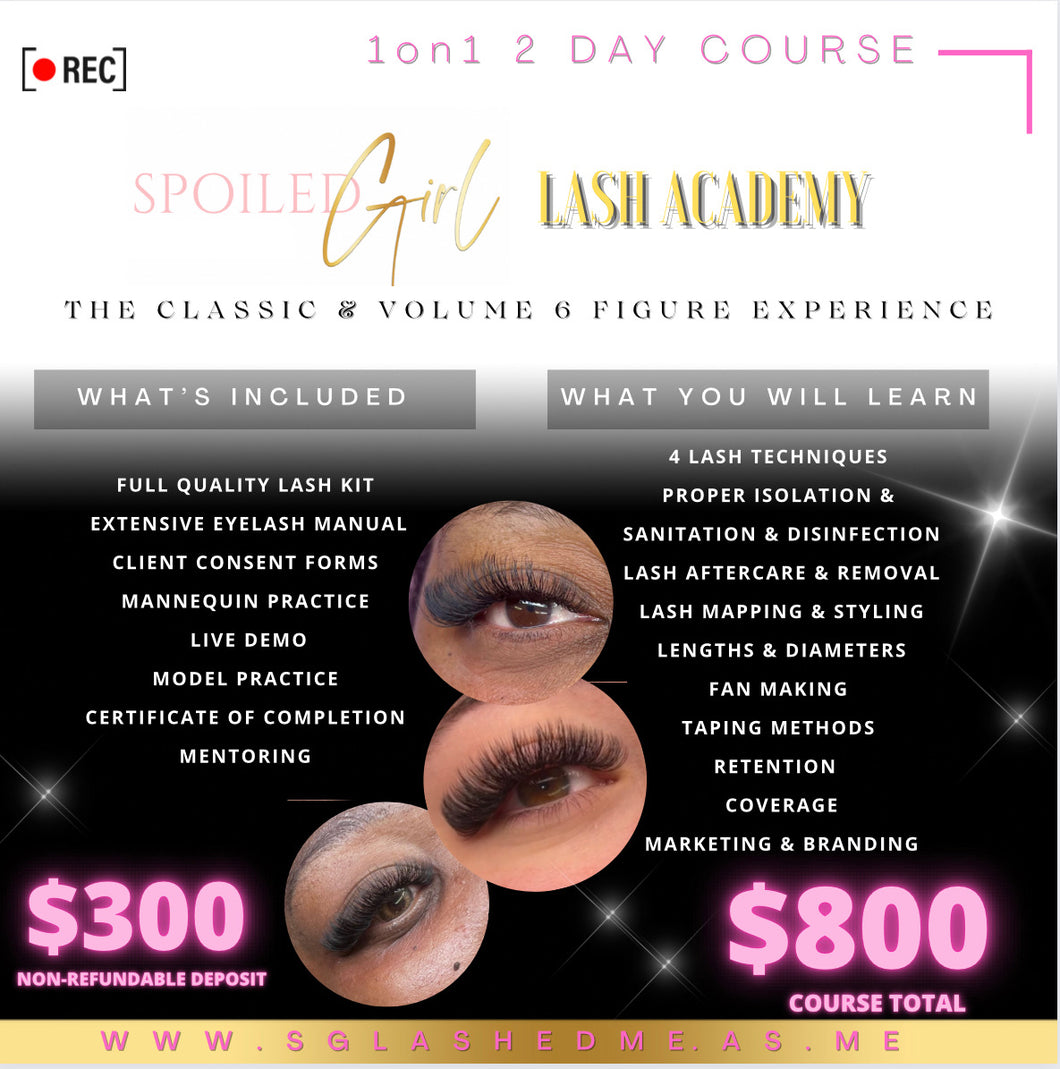 2 DAY LASH COURSE